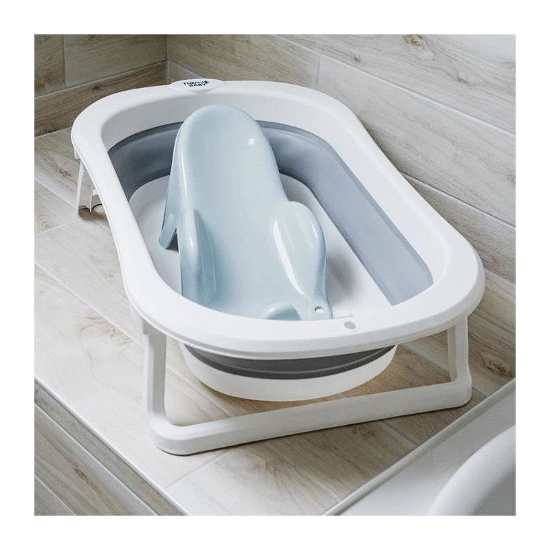 THERMOBABY ATOLL Blue Flower Baby Bath Bouncer