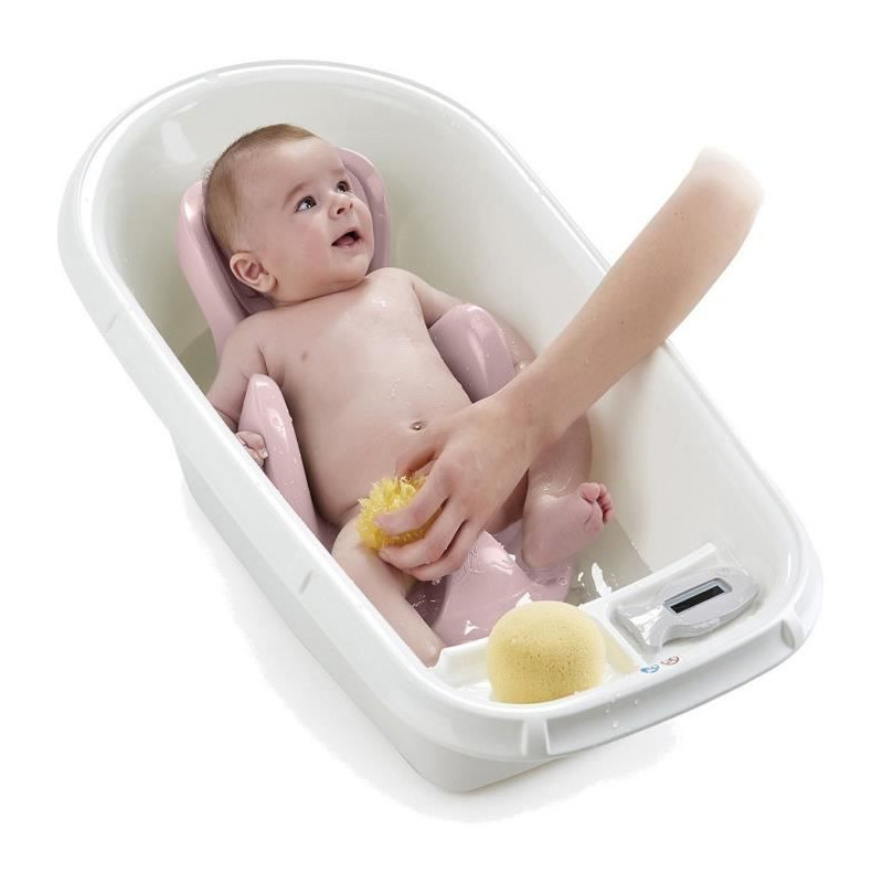THERMOBABY babycoon bath towel - powder pink