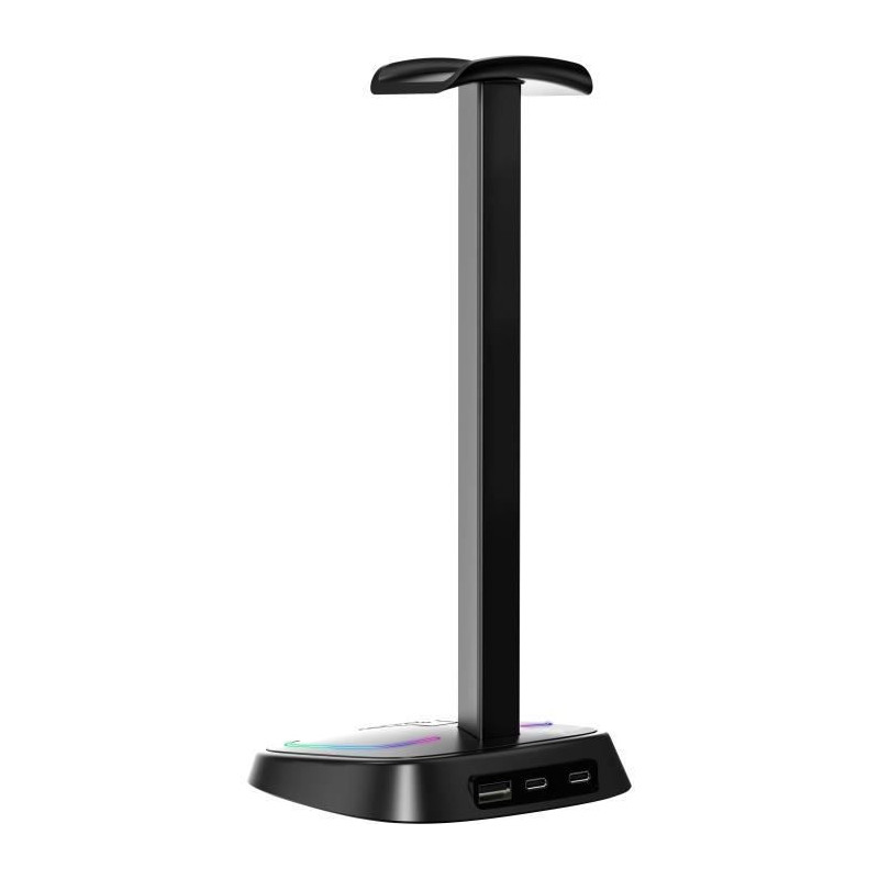 Gaming headset stand - The G-Lab - K-STAND-NEON RGB - USB/USB-C HUB -