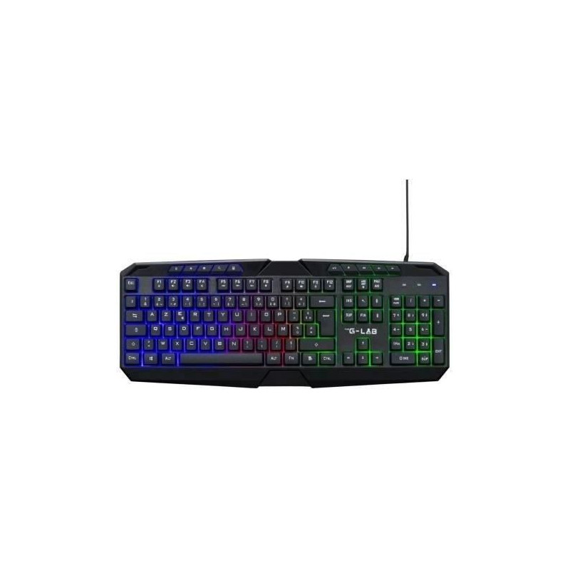 4 in 1 Gamer Pack - The G-Lab - COMBO NATRIUM - Wired Mouse - Wired Ke