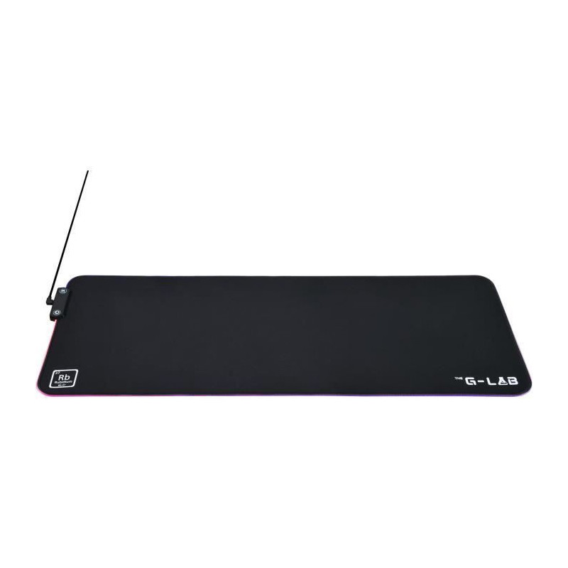 Mouse Pad - XXL - The G-Lab - PAD RUBIDIUM - RGB USB - 800x300x3mm - B