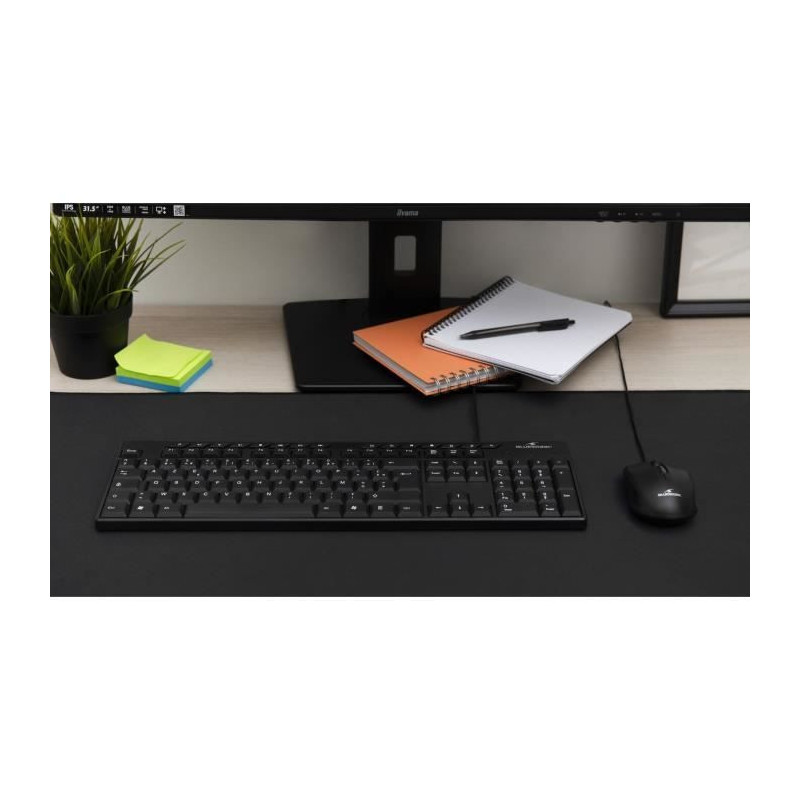 Keyboard - BLUESTORK - MEDIA OFFICE - Wired - Azerty - Windows Compati