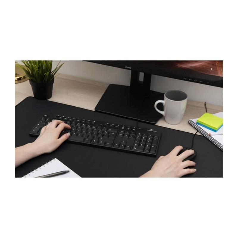 Keyboard - BLUESTORK - MEDIA OFFICE - Wired - Azerty - Windows Compati