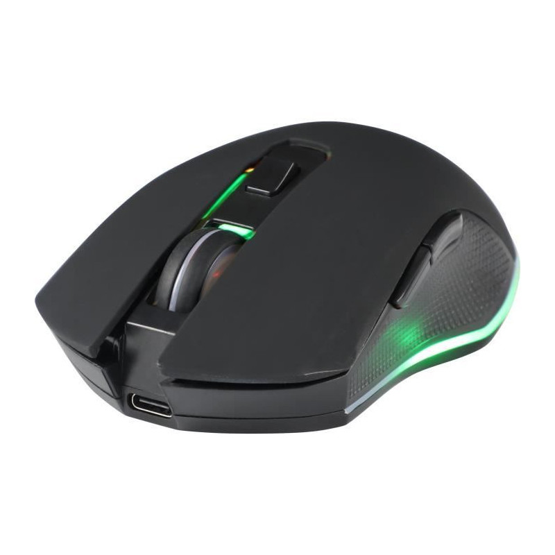 Retro backlit gaming mouse The G -LAB 3200DPI - Black