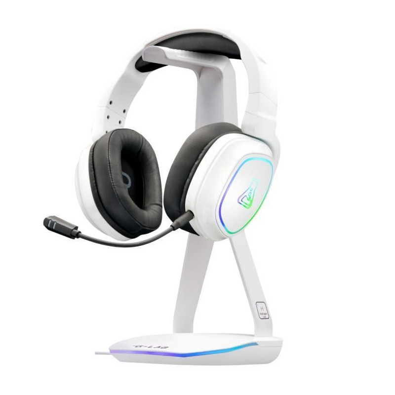 Headphone/Headset Stand - THE G-LAB - K-STAND HYDROGEN - 2 USB ports -