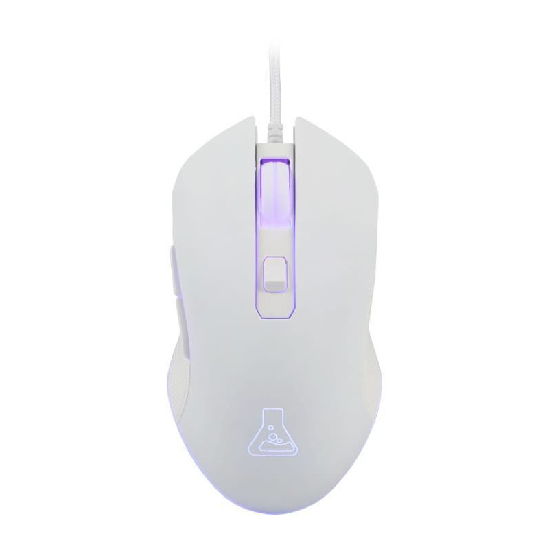 Wired Gaming Mouse - THE G-LAB - KULT HELIUM - White