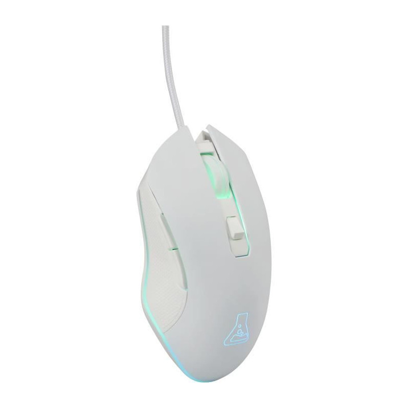 Wired Gaming Mouse - THE G-LAB - KULT HELIUM - White