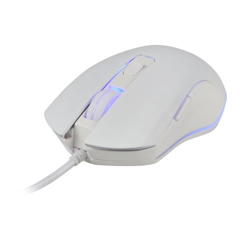 Wired Gaming Mouse - THE G-LAB - KULT HELIUM - White