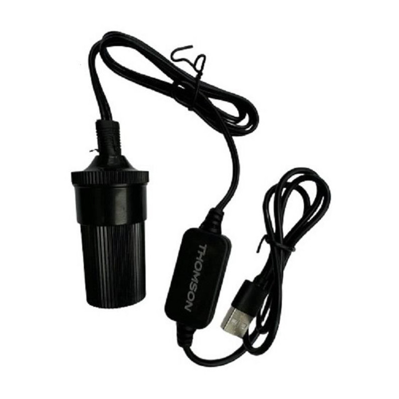 Converter - THOMSON - USB to 12 V - 10 W - 120 cm cable