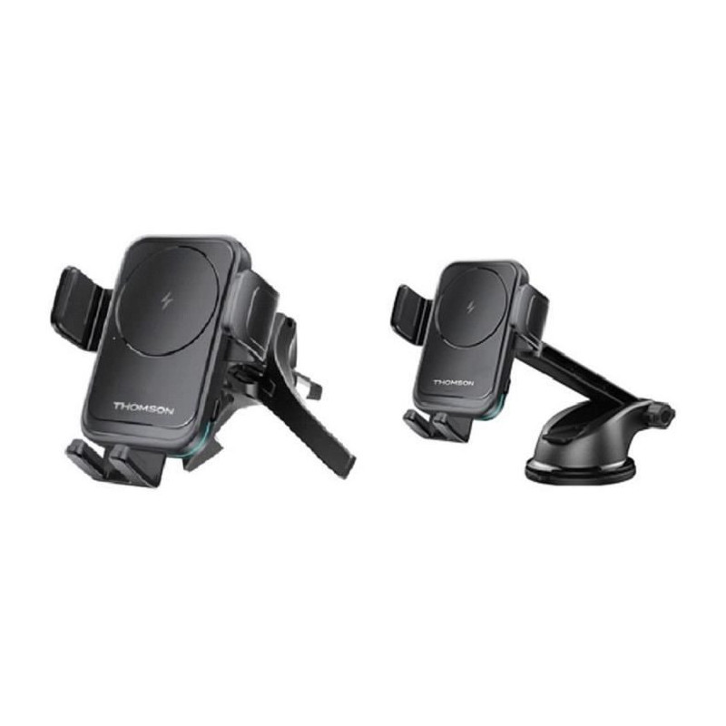 Phone holder - THOMSON - With induction charger - Two mounting systems