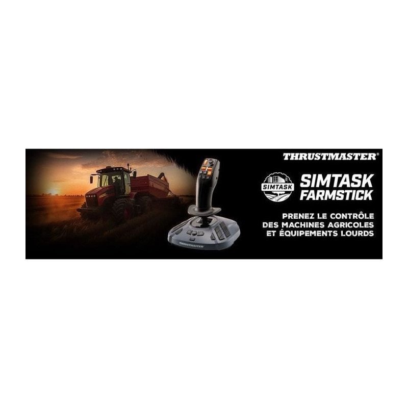 Joystick for simulator - THRUSMASTER - SimTask FarmStick Joystick - Bl