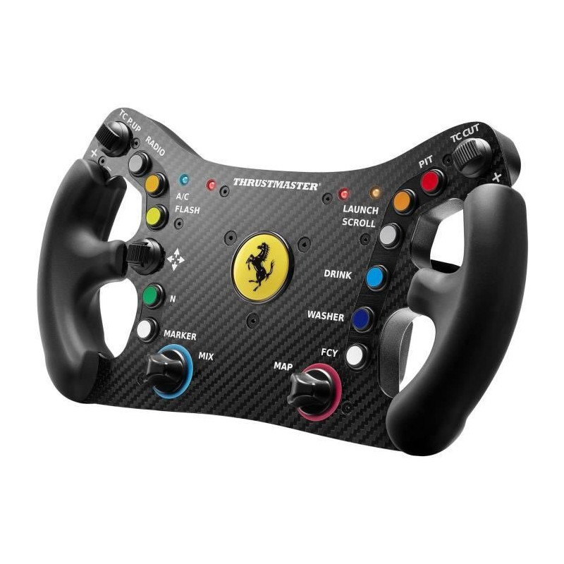 Steering wheel - THRUSMASTER - Ferrari 488 GT3 Wheel Add-On - Black an