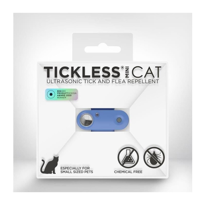 Ultrasonic cat repellent - TICKLESS MINI CAT - Tick and flea protectio