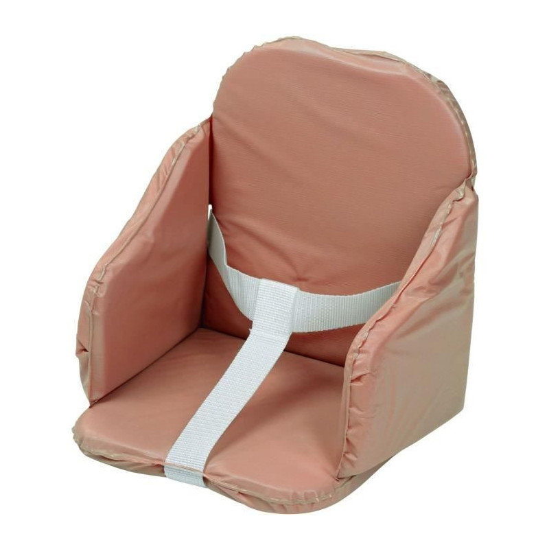 Chair cushion - TINEO - Straps - 27 x 26 x 33 cm - Brown sugar