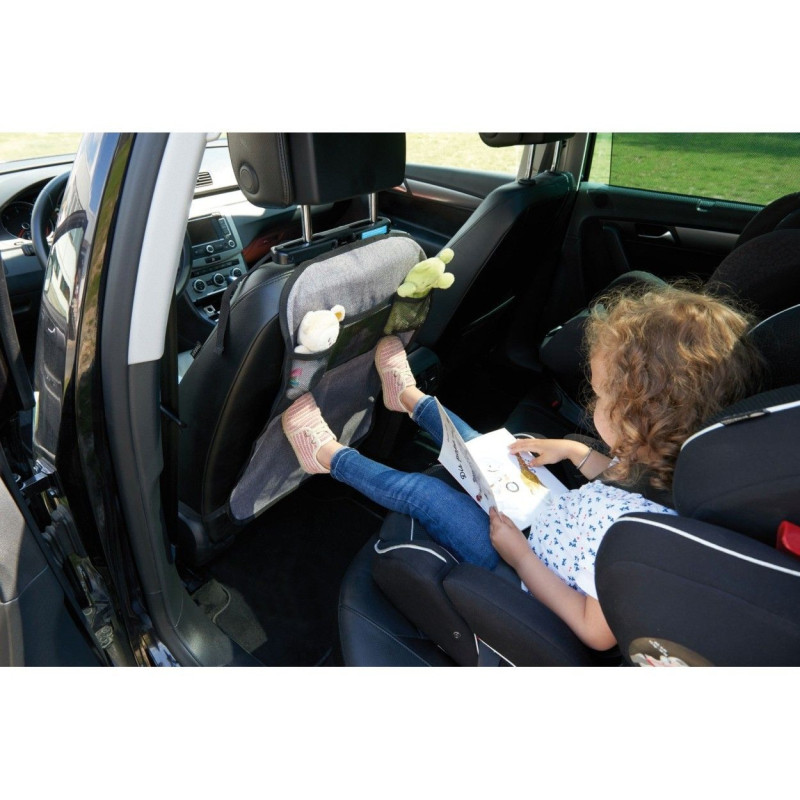 TINEO Seat protection - Large protective surface - Storage net - Water