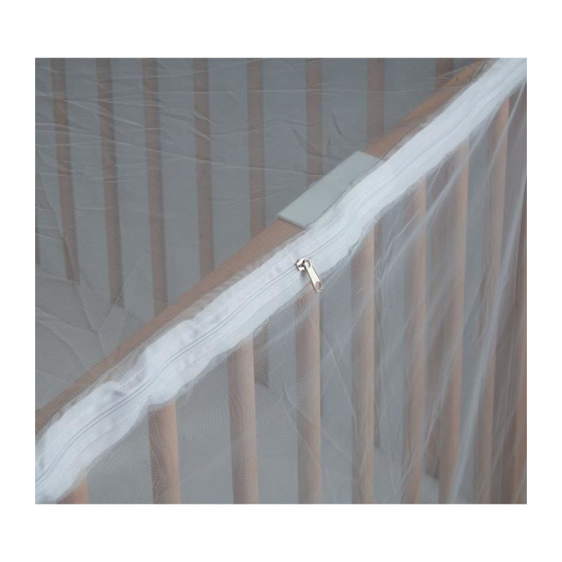 TINEO mosquito net for bed - Easy opening with zip - Compatible with 6