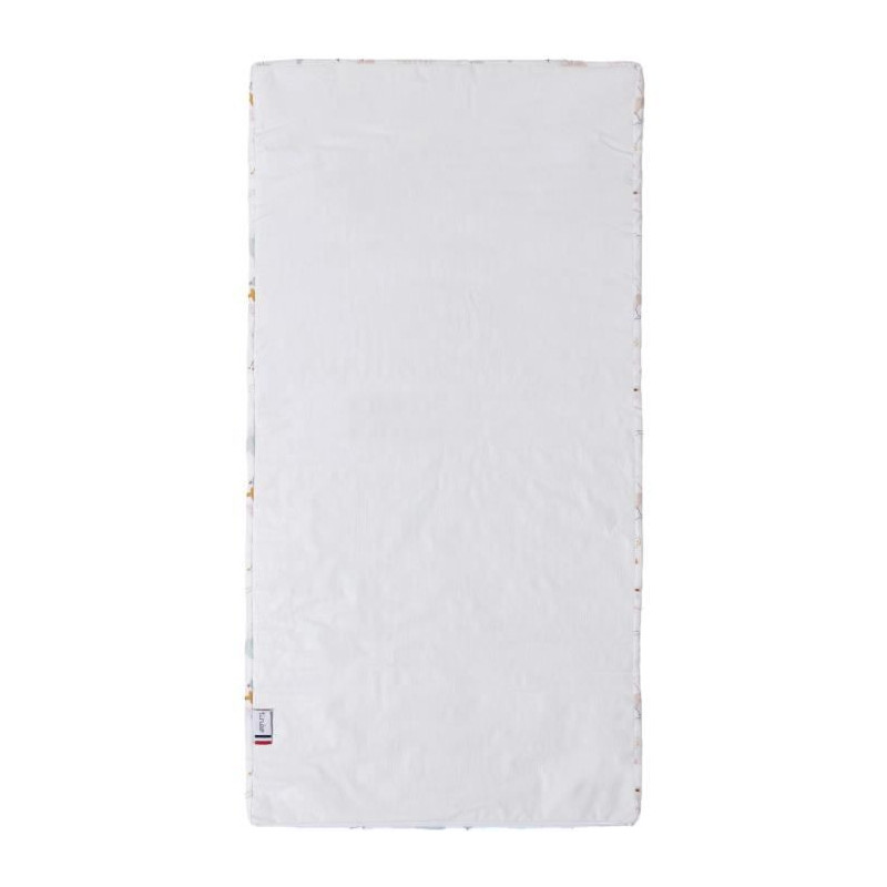 Balloons nomadic mattress - 120 x 60 x 4 cm - White - TINEO