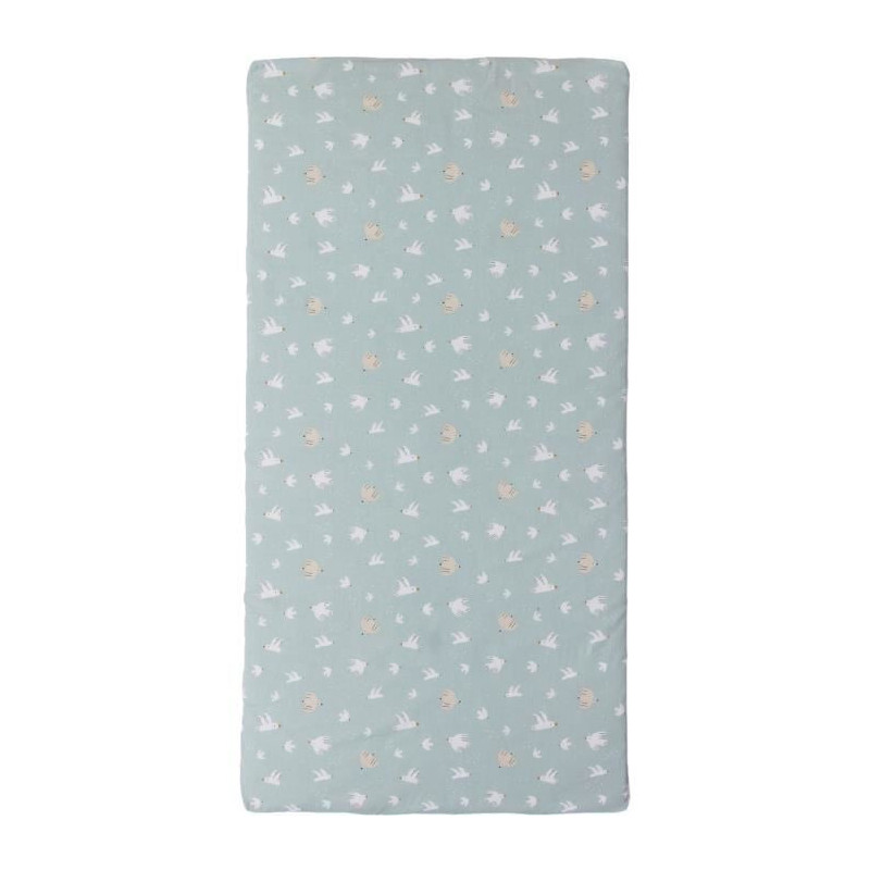 Over the sea nomadic mattress - 120 x 60 x 4 cm - Blue - TINEO
