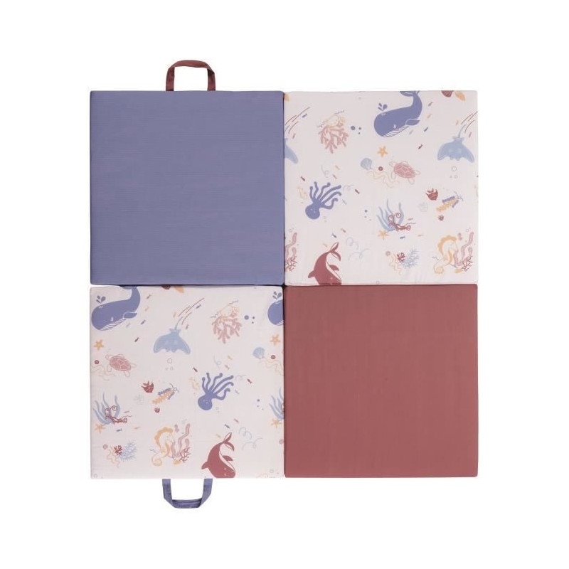 TINEO Smart rug Treasures of the ocean 3 in 1 - Evolutive - Removable