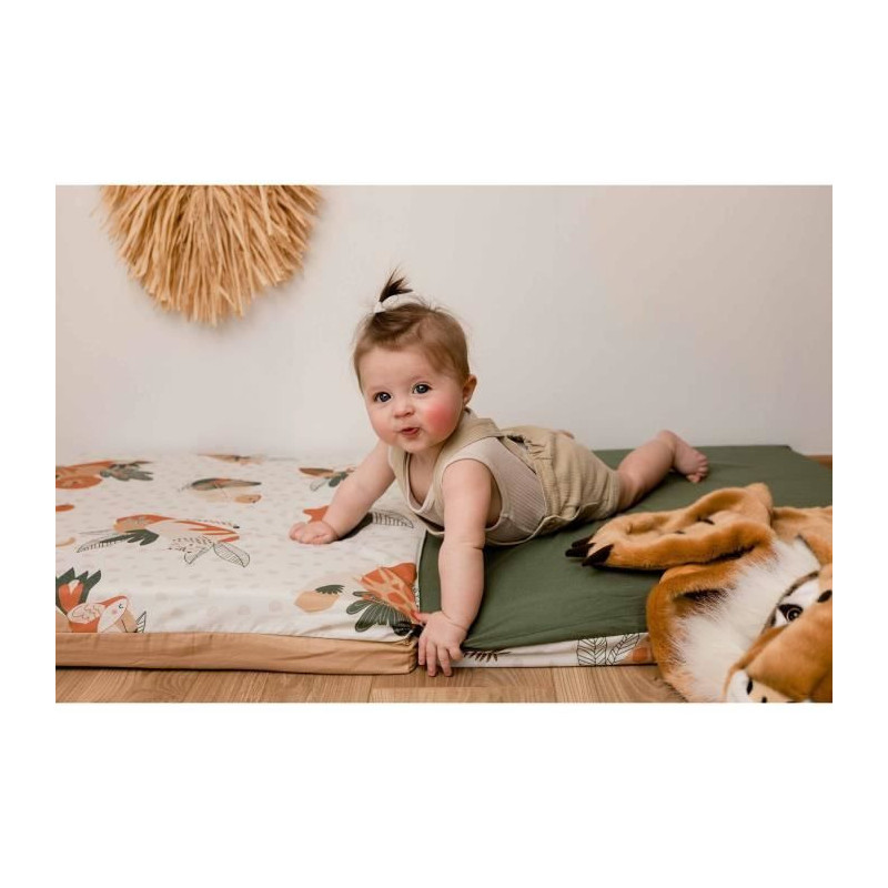 Malin TINEO AMAZONIE 3in1 play mat - Multifunction evolving mat - 120x