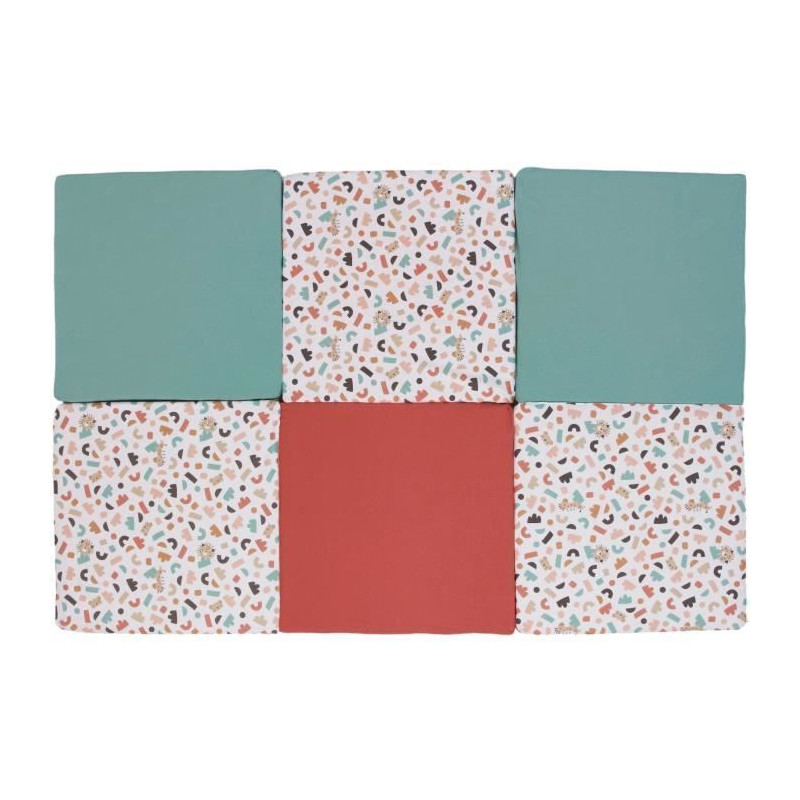 Maxi Malin play mat - TINEO - 5-in-1 evolving mat - 180 x 120 cm - Geo