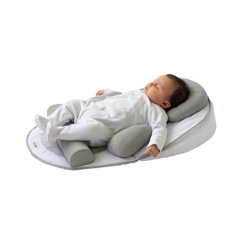 Tinéo - Baby sleep cocoon, Baby wedge, tilted 10 °, scalable, adjust