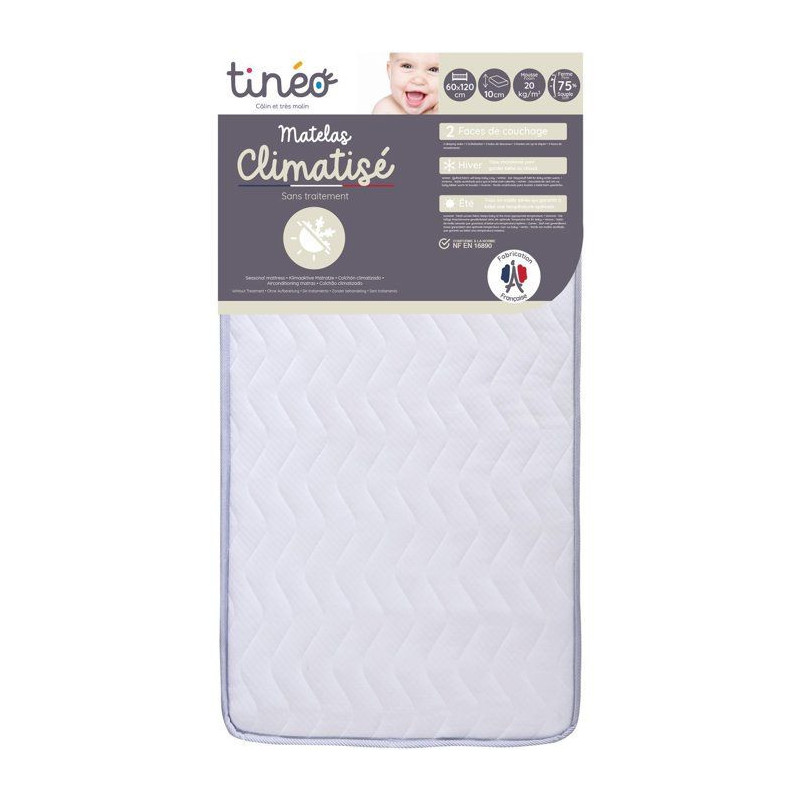 TINEO Air-conditioned mattress 60x120x10