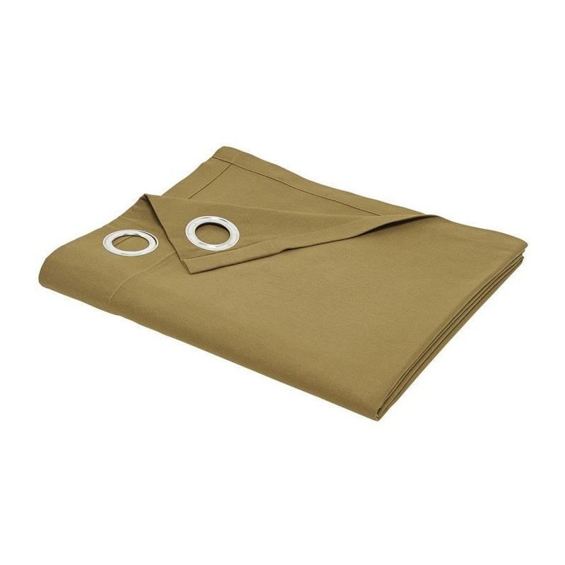 TODAY eyelet curtain - 140x240cm - 100% Cotton - Bronze