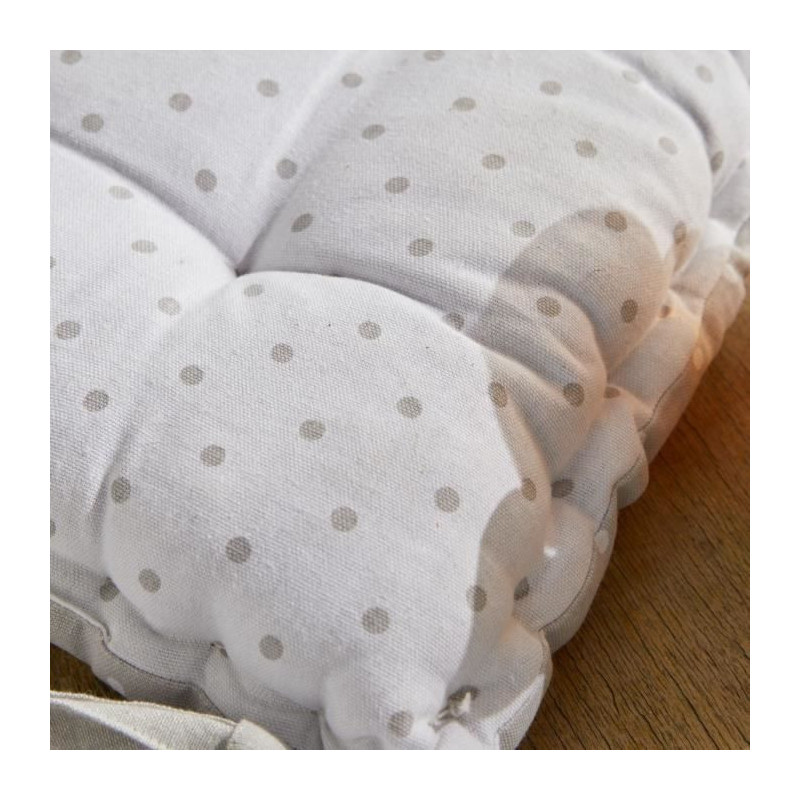 Quilted seat - TODAY - CHARME - Constance print - 40 x 40 cm