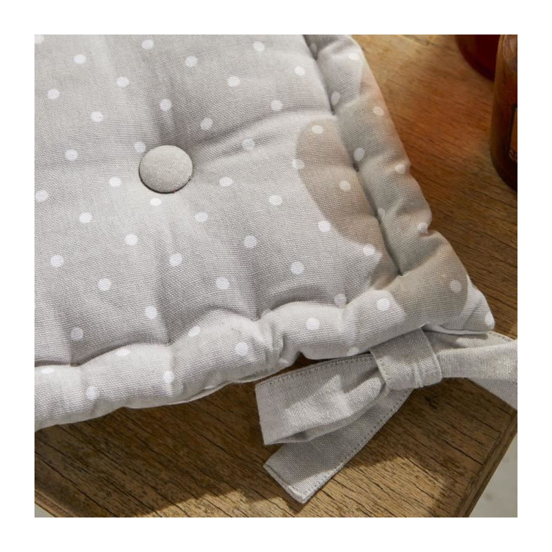 Quilted seat - TODAY - CHARME - Constance print - 40 x 40 cm