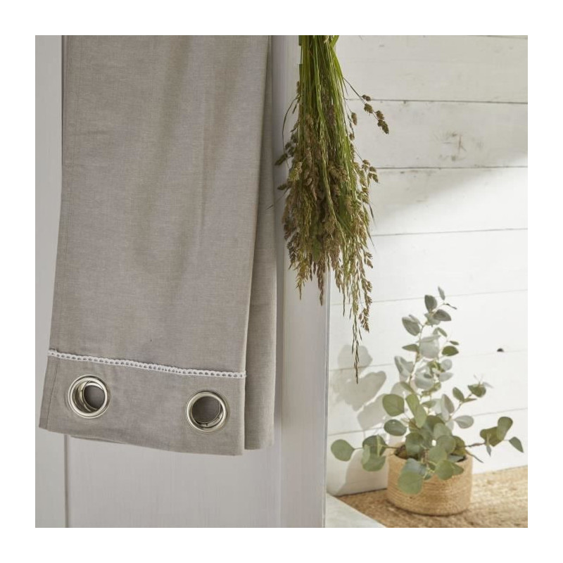 Curtain - TODAY - CHARME - Chambray Berenice - 140 x 240 cm