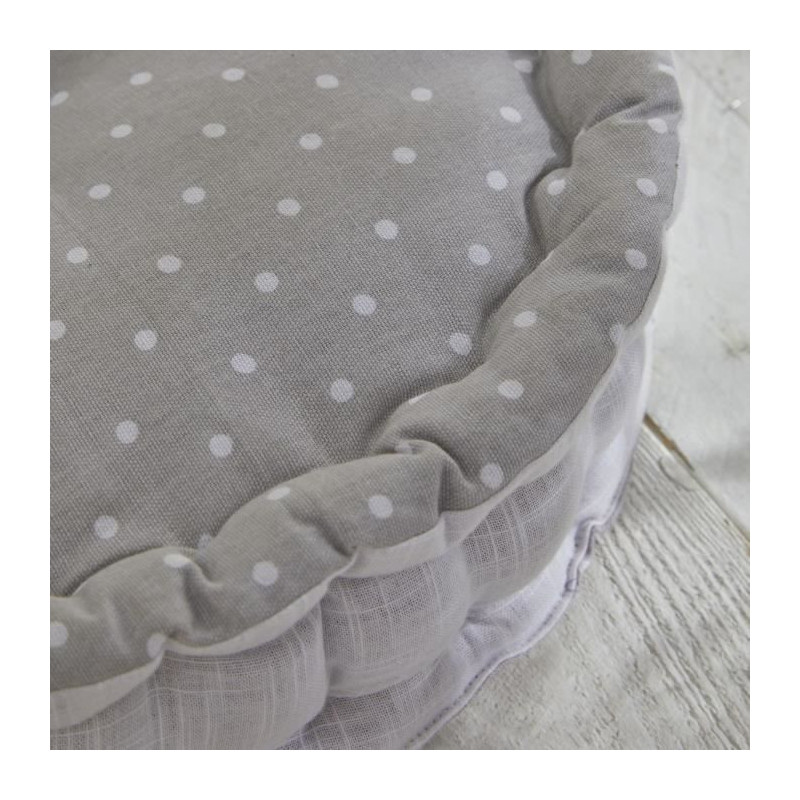 Round floor cushion - TODAY - CHARME - Constance print - 40 x 12 cm