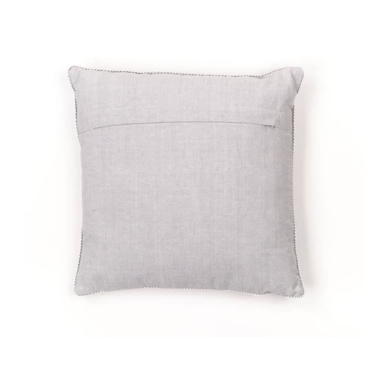Cushion - TODAY - CHARME - Chambray x Petite broderie Constance - 40 x
