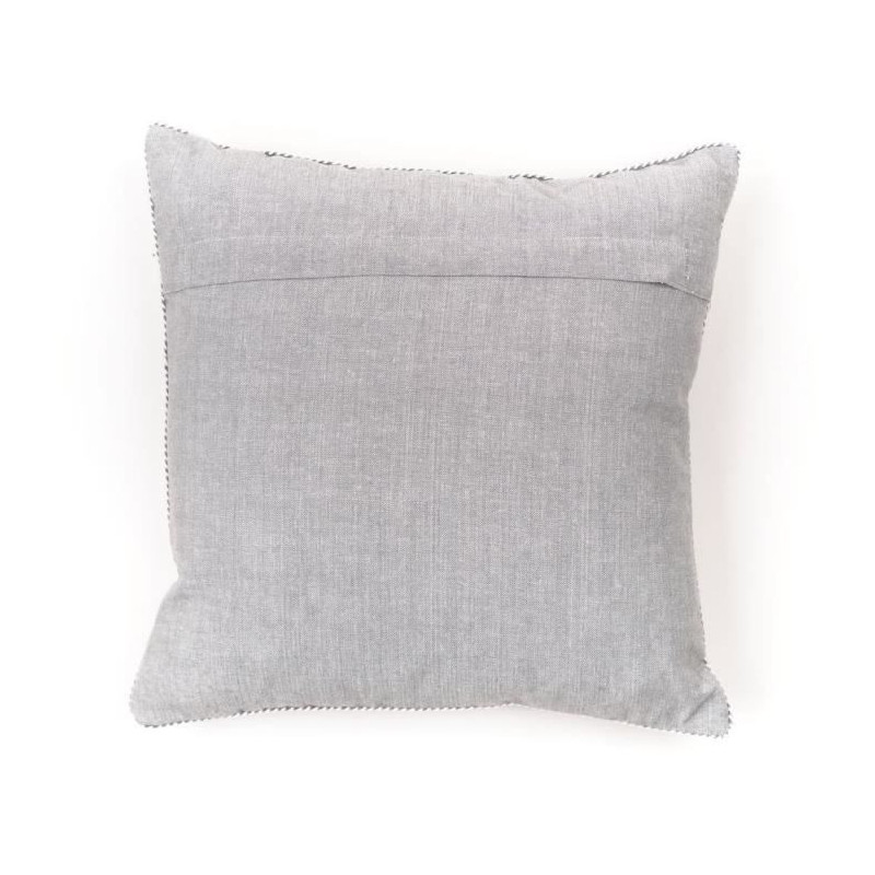 Cushion - TODAY - CHARME - Chambray x Petite broderie Capucine - 40 x