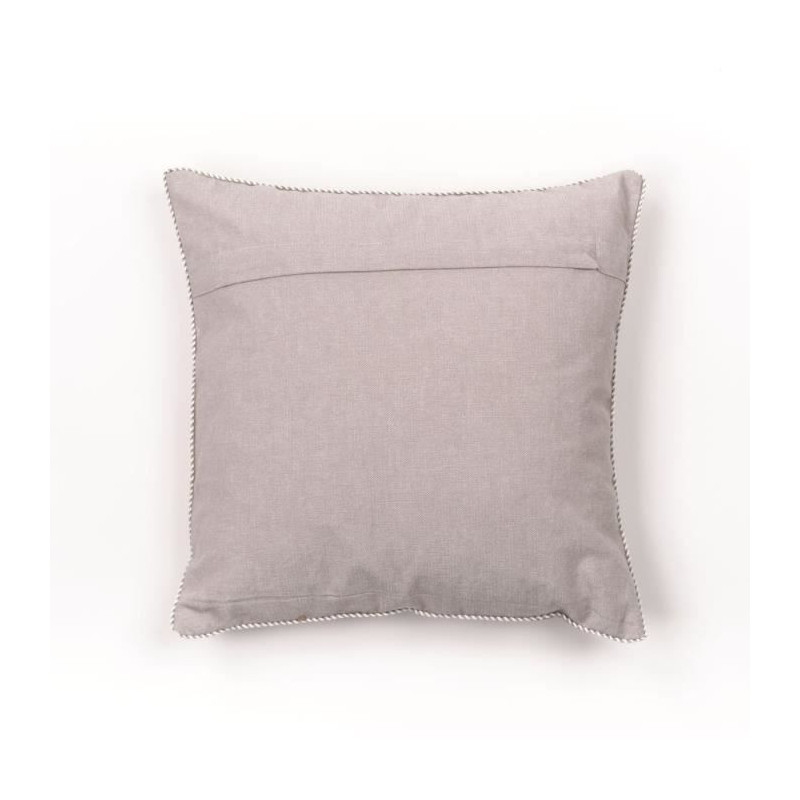 Cushion - TODAY - CHARME - Chambray x Petite broderie Berenice - 40 x