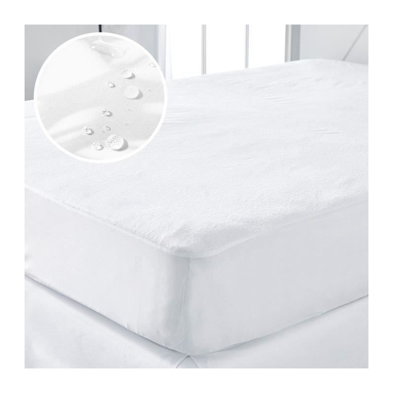 Waterproof mattress protector - TODAY - Essential - 160x200 cm - Washa