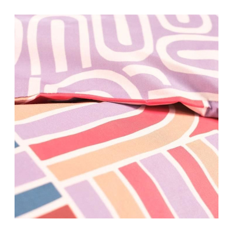 Bedding set - TODAY - Sunshine - 2 people - 260x240cm - Cotton - Pink