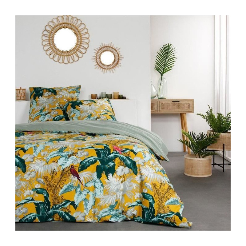 Bedding set - TODAY - Sunshine - Yellow - 100% Cotton - 260x240cm