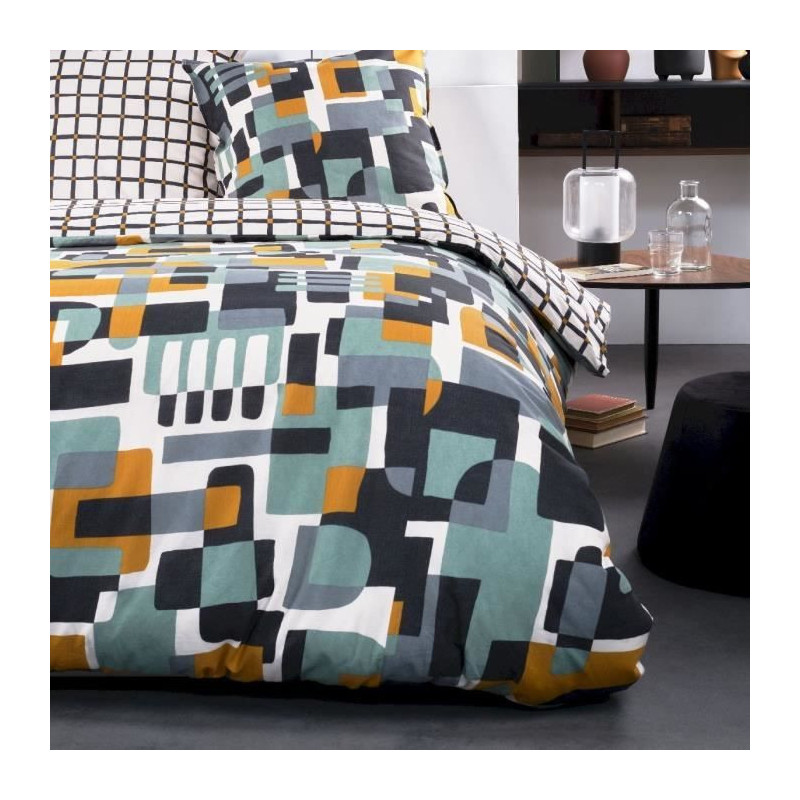 Bedding set - TODAY - Sunshine - 2 people - 240x260cm - Natural cotton