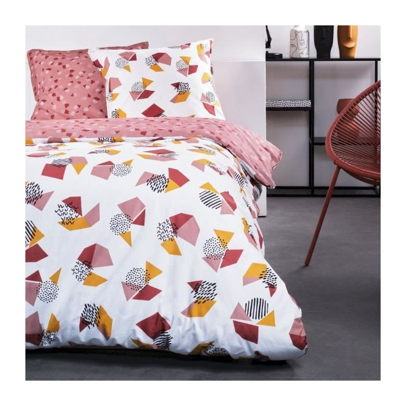 Bedding set - TODAY - Sunshine - Cotton - Graphic patterns - 240x260cm