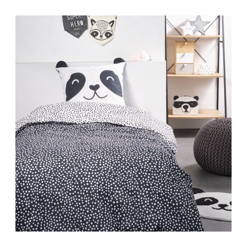 TODAY bed set - duvet cover 140x200 + 2 pillowcases 63x63 - 1 person -
