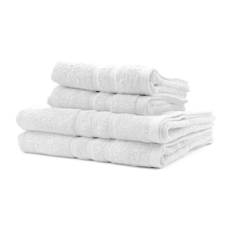 2 TODAY bath towels 50x90 + 2 bath sheets 70x130 cm 100% Cotton - Chal