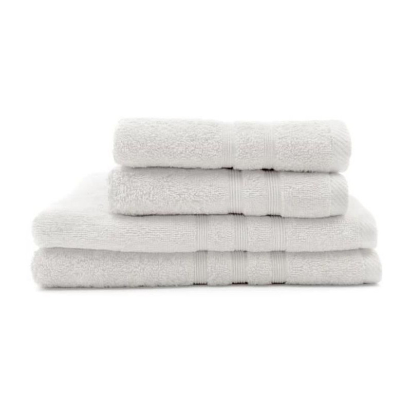 2 TODAY bath towels 50x90 + 2 bath sheets 70x130 cm 100% Cotton - Chal