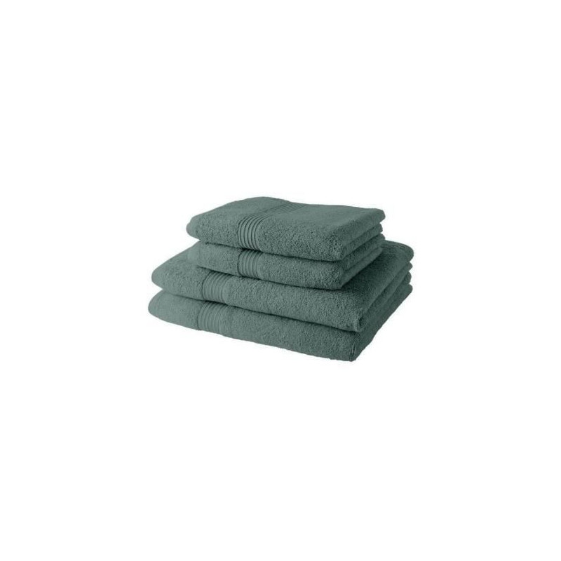 2 TODAY bath towels 50x90 + 2 bath sheets 70x130 cm 100% Cotton - Cela