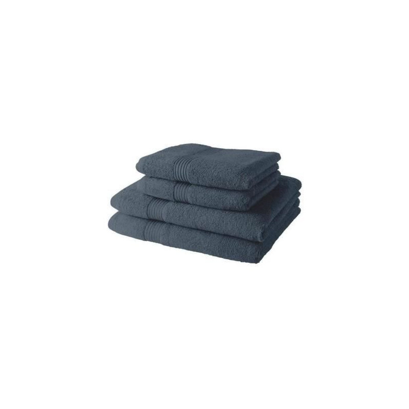 2 TODAY bath towels 50x90 + 2 bath sheets 70x130 cm 100% Cotton - Deni