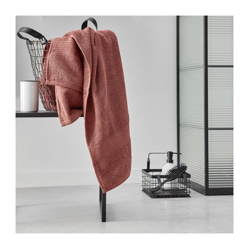 TODAY Essential - Maxi bath sheet 90x150 cm 100% Cotton terracotta col