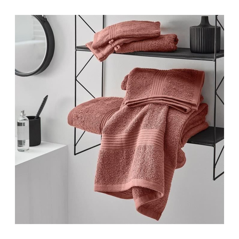 TODAY Essential - Maxi bath sheet 90x150 cm 100% Cotton terracotta col