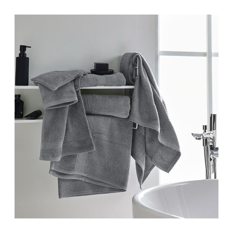 TODAY Essential - Maxi bath sheet 90x150 cm 100% Cotton steel color