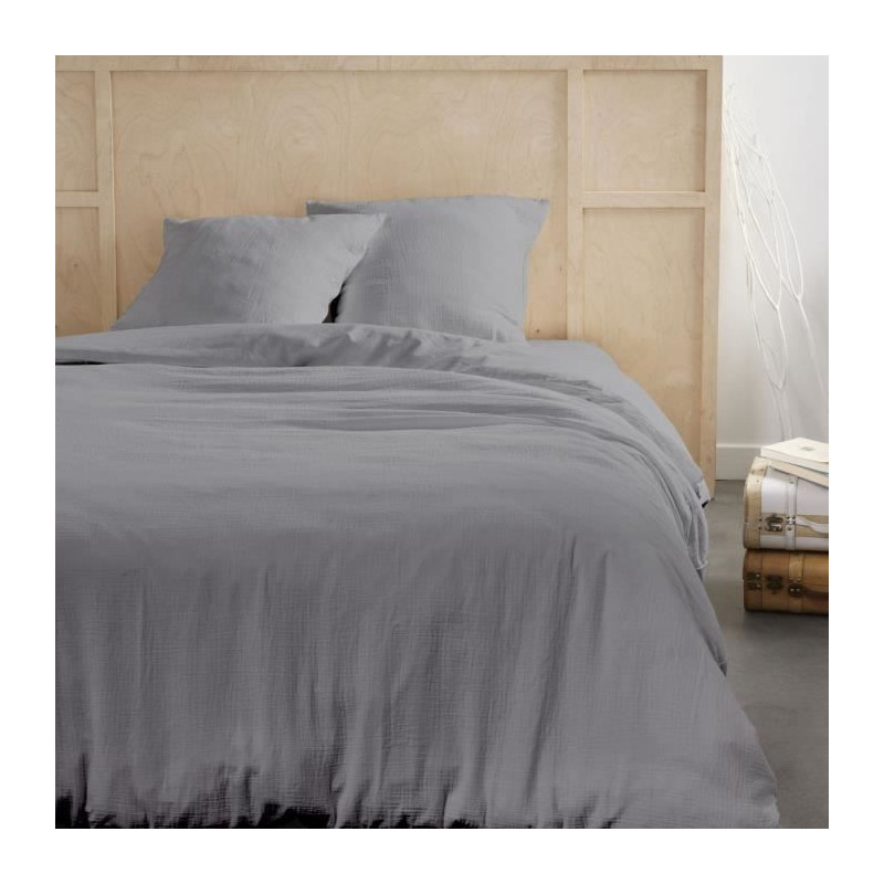 Bedding set - TODAY - 123326 - 2 people - 260x240cm - Plain cotton gau