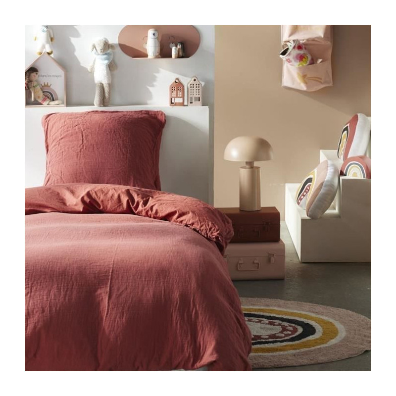 Bedding set - TODAY - 123334 - 1 person - 140x200 cm - Plain cotton ga